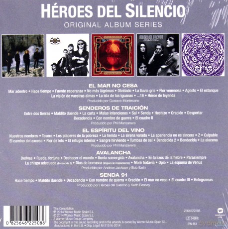 Heroes Del Silencio: Original Album Series [5CD]