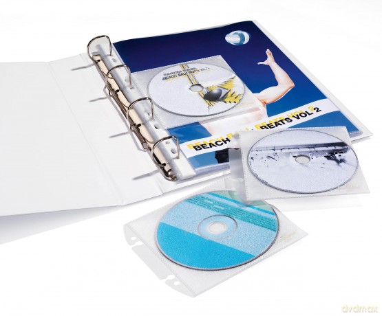 Durable: DURABLE CD/DVD Cover Easy 10er