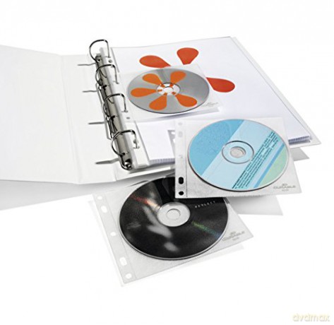 DURABLE CD/DVD Cover File 10er