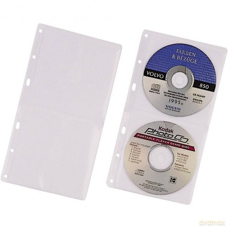 DURABLE CD/DVD Cover S 10er