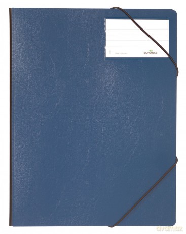 DURABLE Eckspanner Premium blau