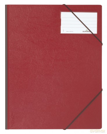DURABLE Eckspanner Premium rot