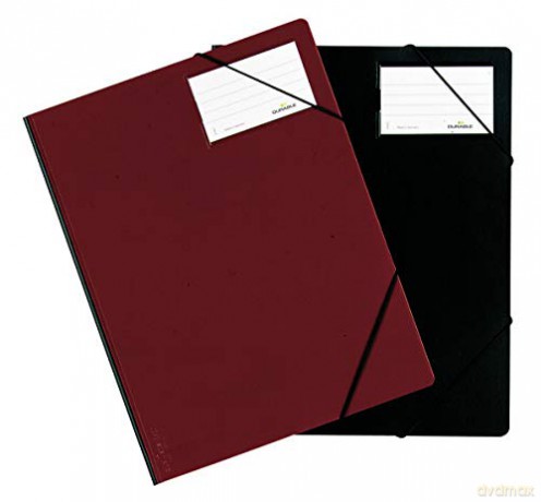 DURABLE Eckspanner Premium rot