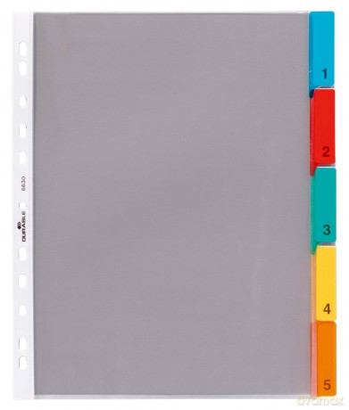 Durable: DURABLE Hźllenregister 5tlg