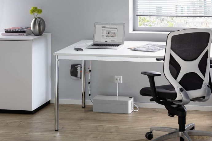 DURABLE Kabelbox CAVOLINE L grau