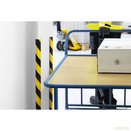 DURABLE Kantenschutzprofil E8 gelb/sch
