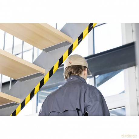 DURABLE Kantenschutzprofil E8 gelb/sch