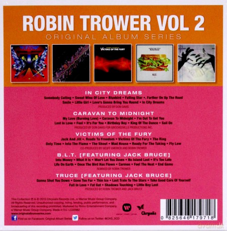 Robin Trower 2: Original Album Series [5CD]