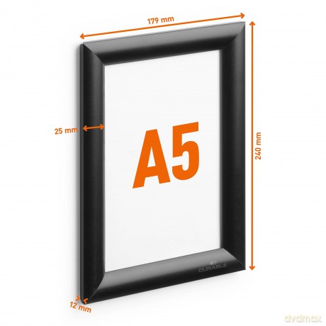 Durable: DURABLE Klapprahmen DURAPRINT schwarz