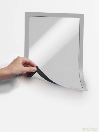 Durable: DURABLE Magnetrahmen A3 silber