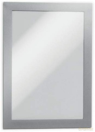 Durable: DURABLE Magnetrahmen A5 silber