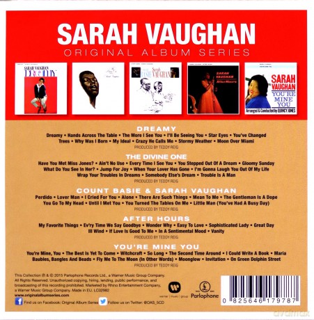 Sarah Vaughan: Original Album Series [BOX] [5CD]