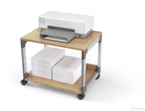 Durable: DURABLE Multi Trolley 48 Bźrowagen buche