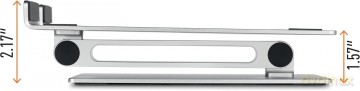 DURABLE Notebook-Stnder RISE silber