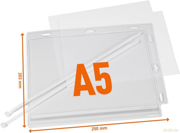 Durable: DURABLE Plakattasche A5 wasserdicht und