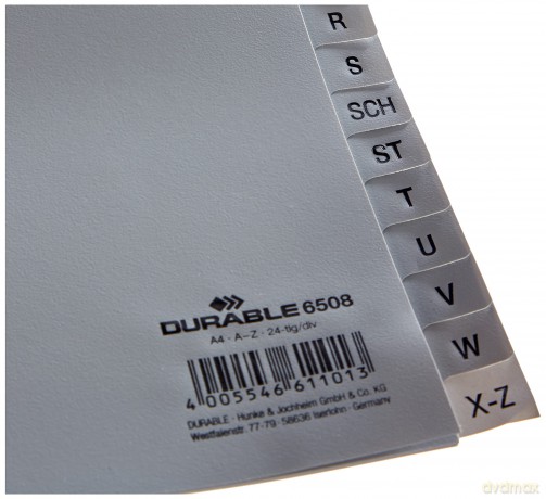 Durable: DURABLE PP-Register Gu Vf A-Z