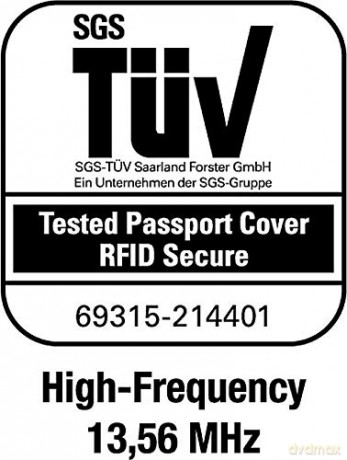 DURABLE Reisepasshźlle 189x129mm RFID SE