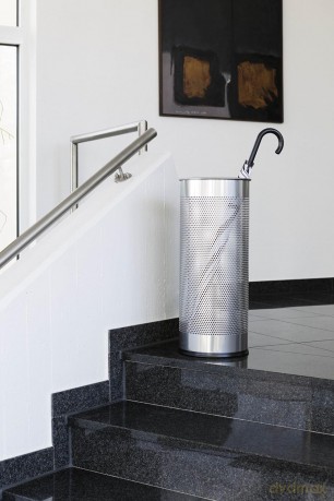 Durable: DURABLE Schirmstnder 335023 silber Stah