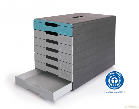 Durable: DURABLE Schubladenbox IDEALBOX PLUS gra