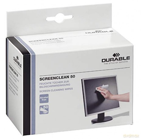 DURABLE SCREENCLEAN 50 Reinigungstźcher