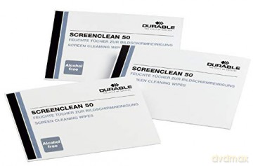 DURABLE SCREENCLEAN 50 Reinigungstźcher