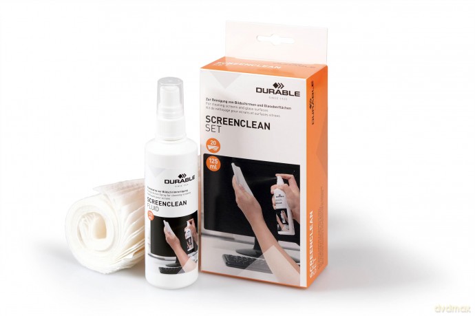 DURABLE SCREENCLEAN SET Bildschirmreinig