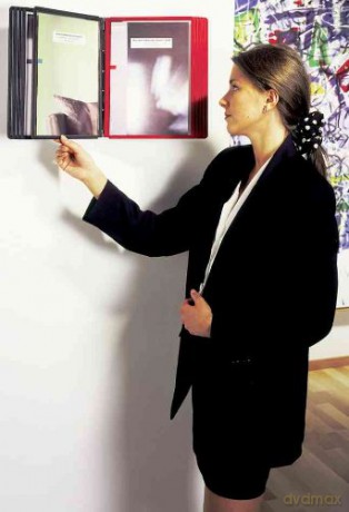 DURABLE Sichttafel SherpaPanel A4 rot