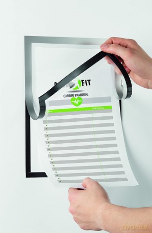 Duraframe Note A4 silber