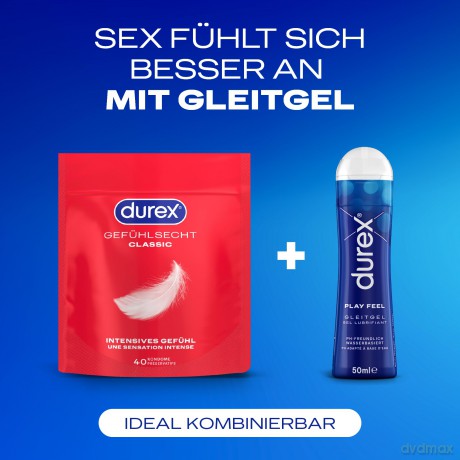 durex Kondome Gefźhlsecht Classic, 40 St
