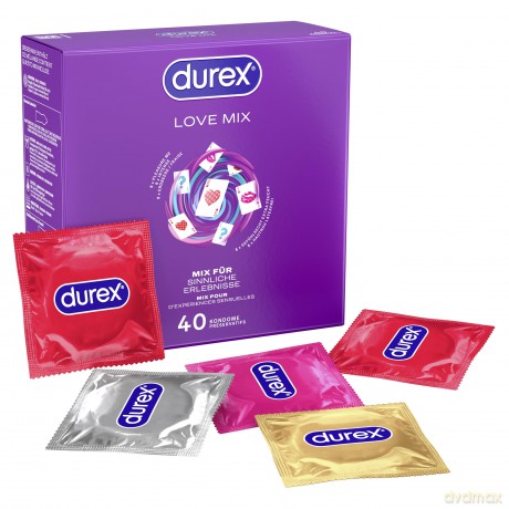 durex Kondome Love Mix, 40 St.