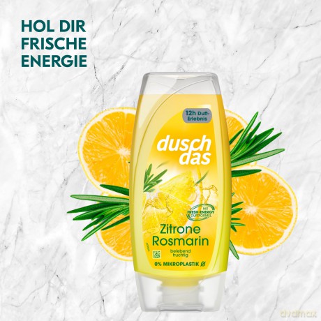 duschdas Zitrone Rosmarin Duschgel 225 m