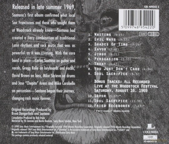Santana: Santana [CD]