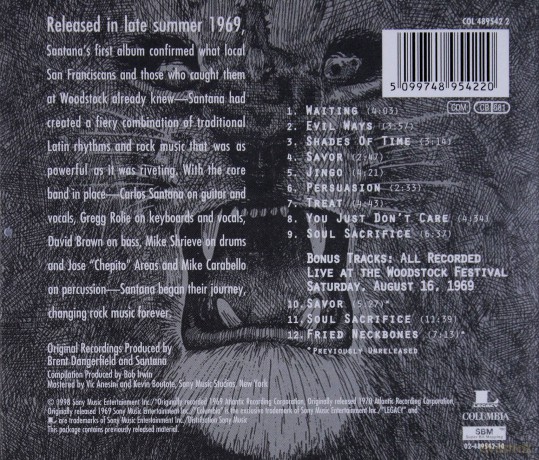 Santana: Santana [CD]