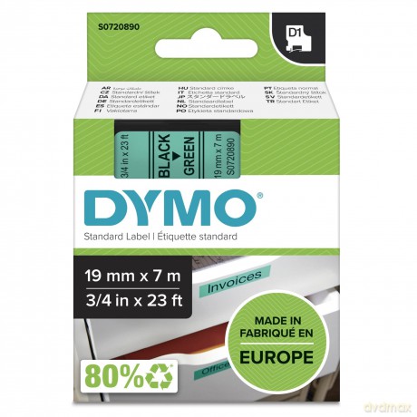 DYMO Band D1 45809 schw/grźn