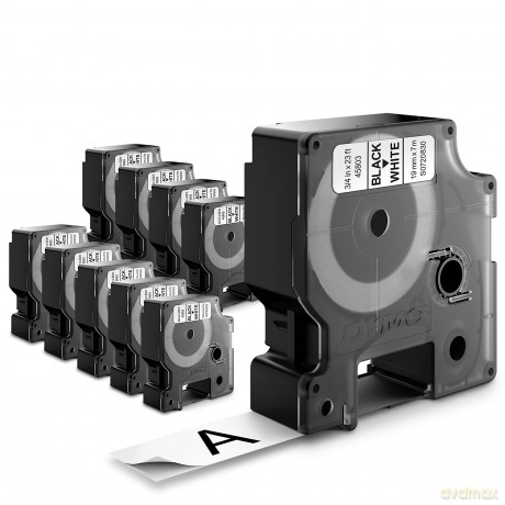 DYMO Beschriftungsbnder D1 schwarz auf