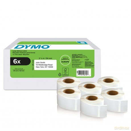 DYMO Endlosetikettenrolle fźr Etikettend