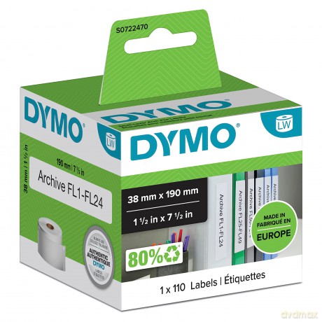 DYMO Ordneretiketten schmal