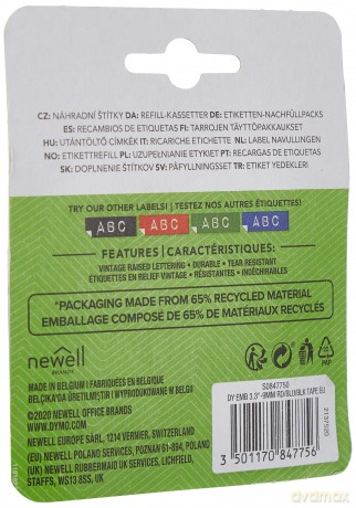 DYMO Prgebnder 13151 3er-PCk