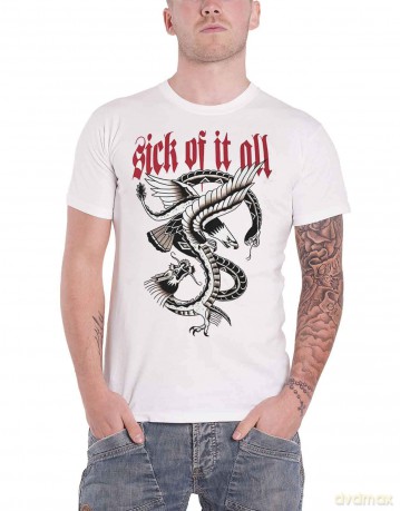 Sick Of It All: Eagle (White)