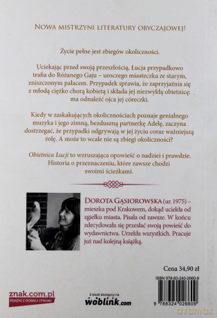 Obietnica Łucji - Gąsiorowska Dorota [KSIĄŻKA]