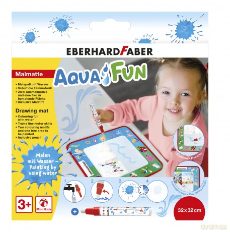 Eberhard Faber: EBERHARD FABER Aqua Fun Malmatte mit Was