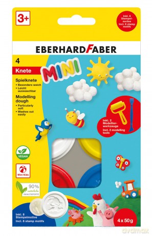Eberhard Faber: EBERHARD FABER Knete Basisfarben farbsor
