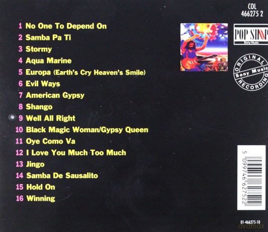 Santana: The Hits Of Santana [CD]