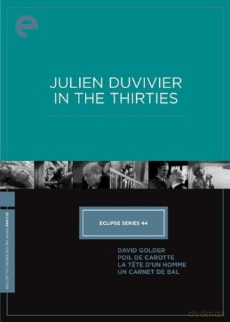 Eclipse 44: Julien Duvivier In The Thirties [4DVD]