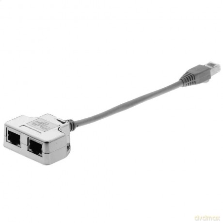 Ecolan T-Adapter CAT 5e Ethernet/Etherne