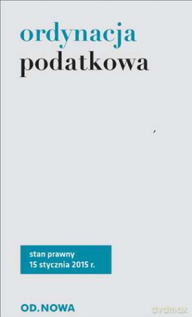 Ordynacja Podatkowa - Anna Prus [KSIĄŻKA]