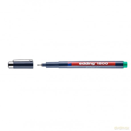 edding 1800 Fineliner grźn 0,7 mm, 1 St.