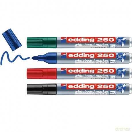 Edding: edding 250 Whiteboard-Marker farbsortier