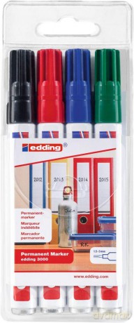 Edding: edding 3000 Permanentmarker farbsortiert
