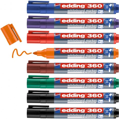 Edding: edding 360 Whiteboard-Marker farbsortier